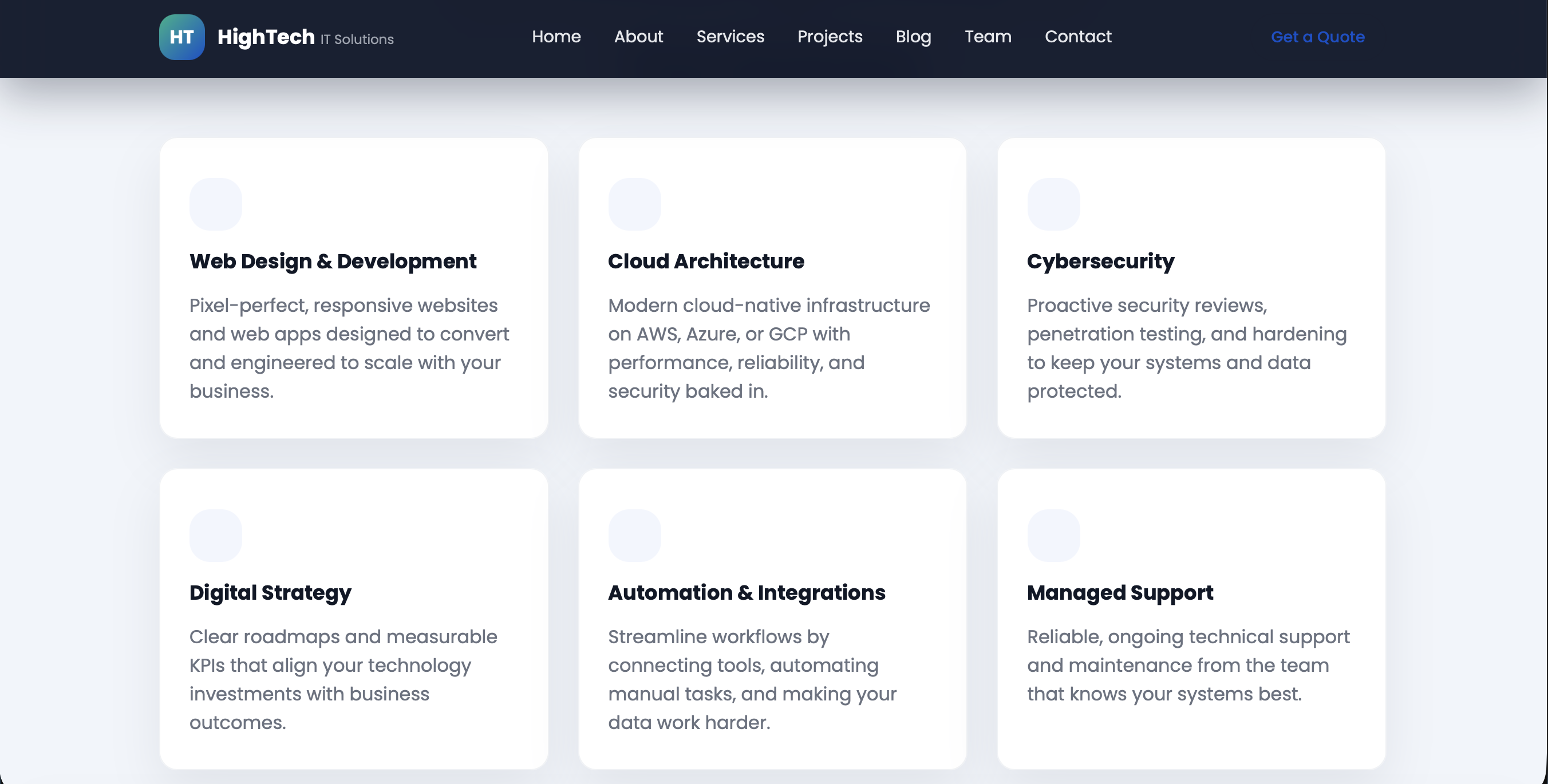 IT Consultancy screenshot 1